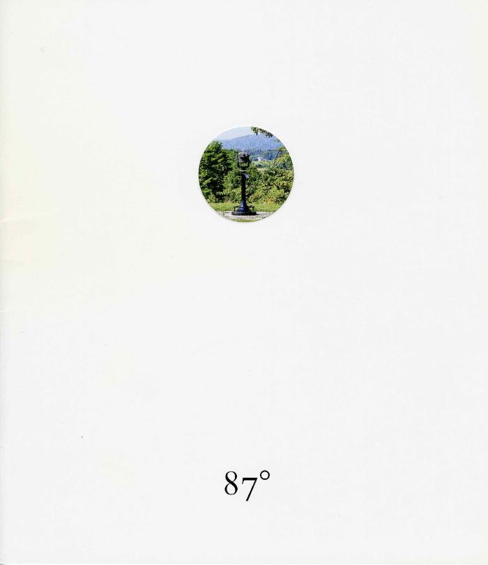 87 <code>°, </code>John Knight Catalogue, 2001