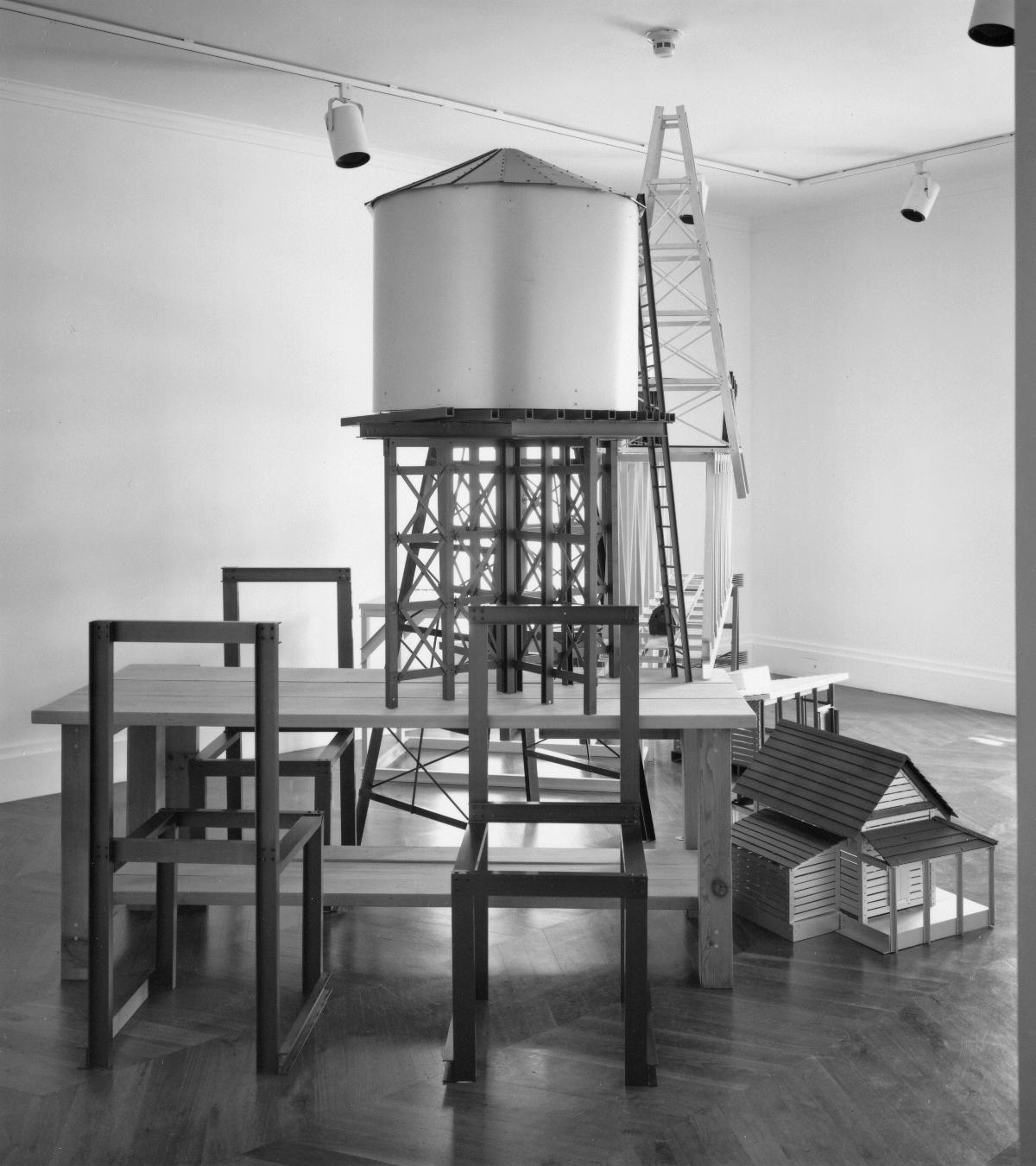 Siah Armajani, <em>Siah Armajani: Recent Work</em>, May 15 – October 31, 1993 (installation view, 1993)