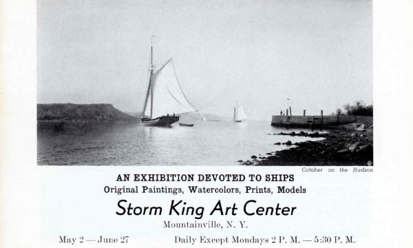An Exhibition devoted to Ships: Original Paintings, Watercolors, Prints, Models, May 2 – June 27 1965, exhibition brochure