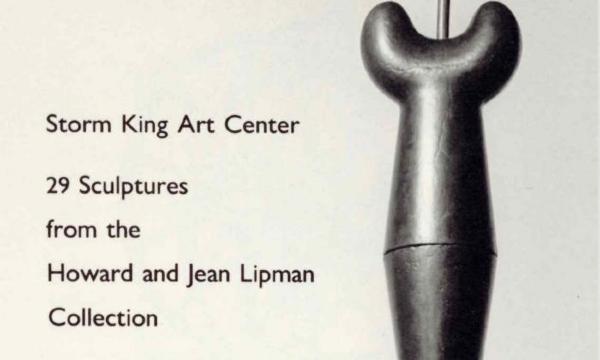 <em>29 Sculptures from the Howard and Jean Lipman Collection</em>, May 21 – October 31 1986, brochure cover