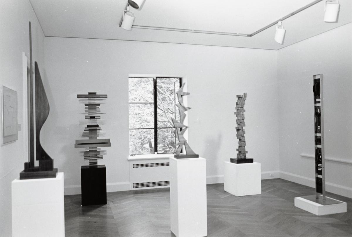 Dorothy Dehner, <em>Sculpture: A Study in Materials </em>exhibit, 1978 (installation view, 1978)