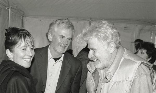 <em>Andy Goldsworthy at Storm King Art Center</em>, 2000 (Opening reception with Andy Goldsworthy and Mark di Suvero, 2000) 