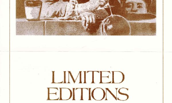 <em>Limited Editions: Dated, Numbered, and Signed</em>, brochure, 1975