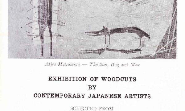 Woodcuts by Contemporary Japanese Artists, May 5-July 28, 1966, exhibition brochure 