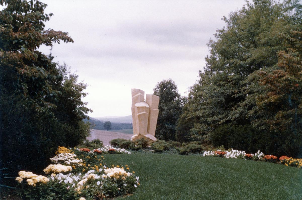 Karl Pfann, <em>Trinity</em>, 1960 (installation view, 1961)