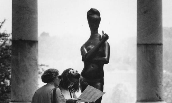 Emilio Greco, <em>Tall Bather No. 1</em>, 1956 (installation view)