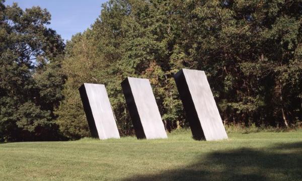 Ronald Bladen, <em>Untitled (Three Elements)</em>, 1965 (Fabricated 1966-67) (installation view)