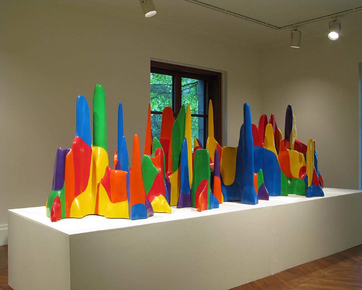 Sol Lewitt, <em>Splotch #3, </em>2000 (installation view, 2008)