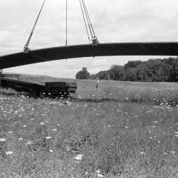 Richard Serra, <i>Schunnemunk Fork</i>, 1990&ndash;91 (installation view, 2011)