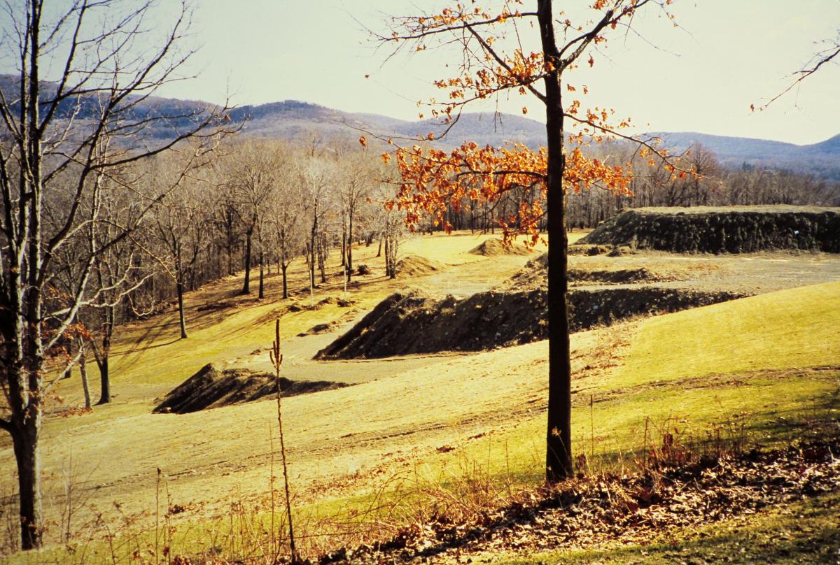 East hillside, Storm King Art Center, 1986-1987