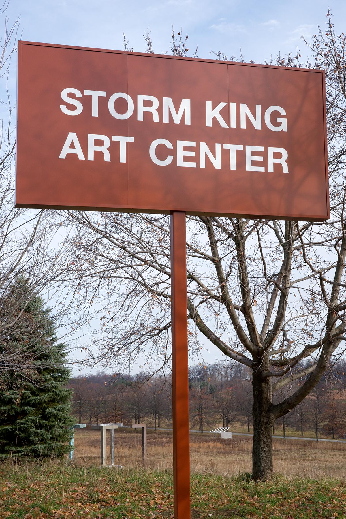 Storm King Art Center Sign, 2012