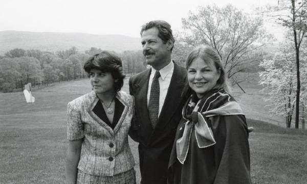 Beatrice Stern, H. Peter Stern, Dr. Margaret Johns, Storm King Art Center, 1984