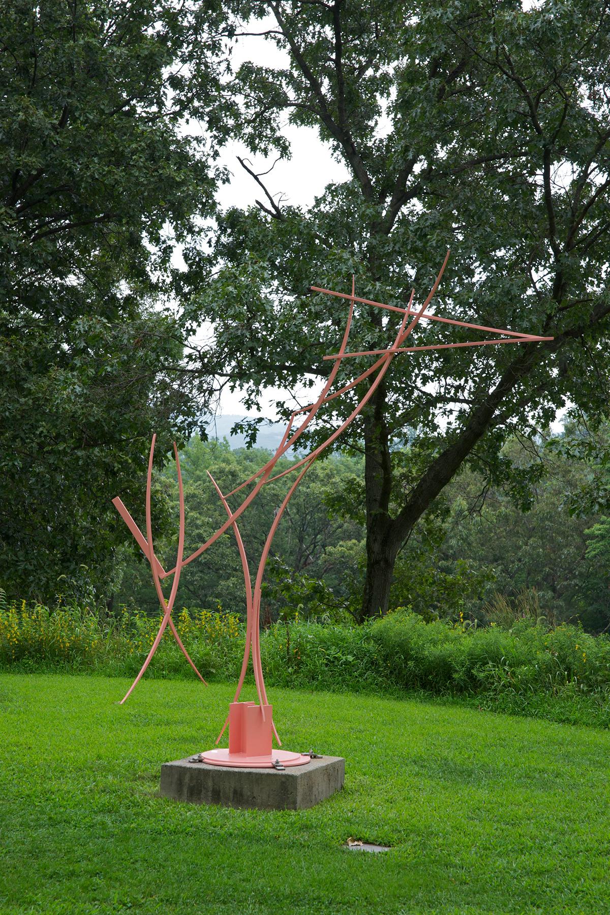 David Smith,<em> Study in Arcs</em>, 1957 (installation view, 2012)