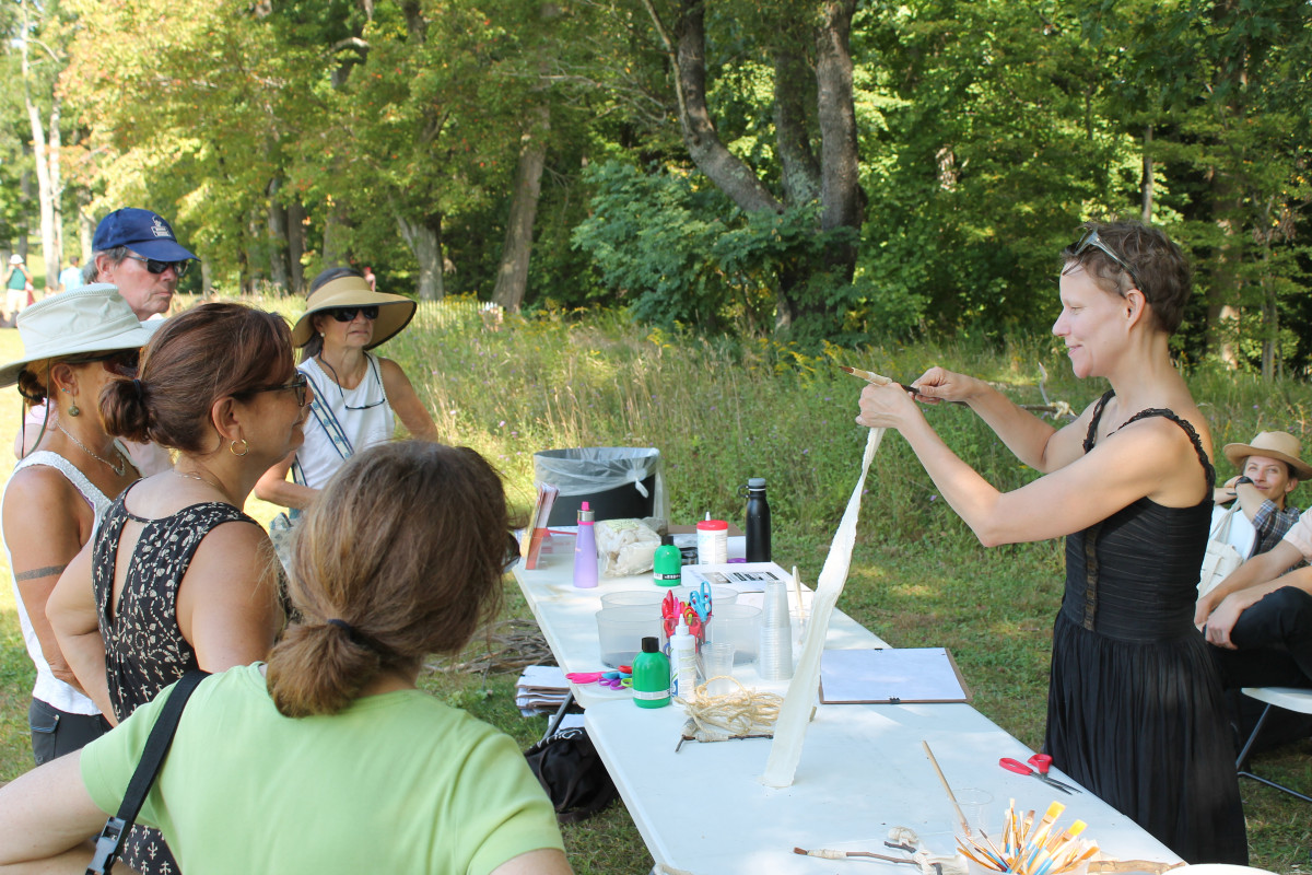 Kristen Jensen, <em>Enable Uncontrol, Wanderings and Wonderings</em>, Storm King Art Center, 2017