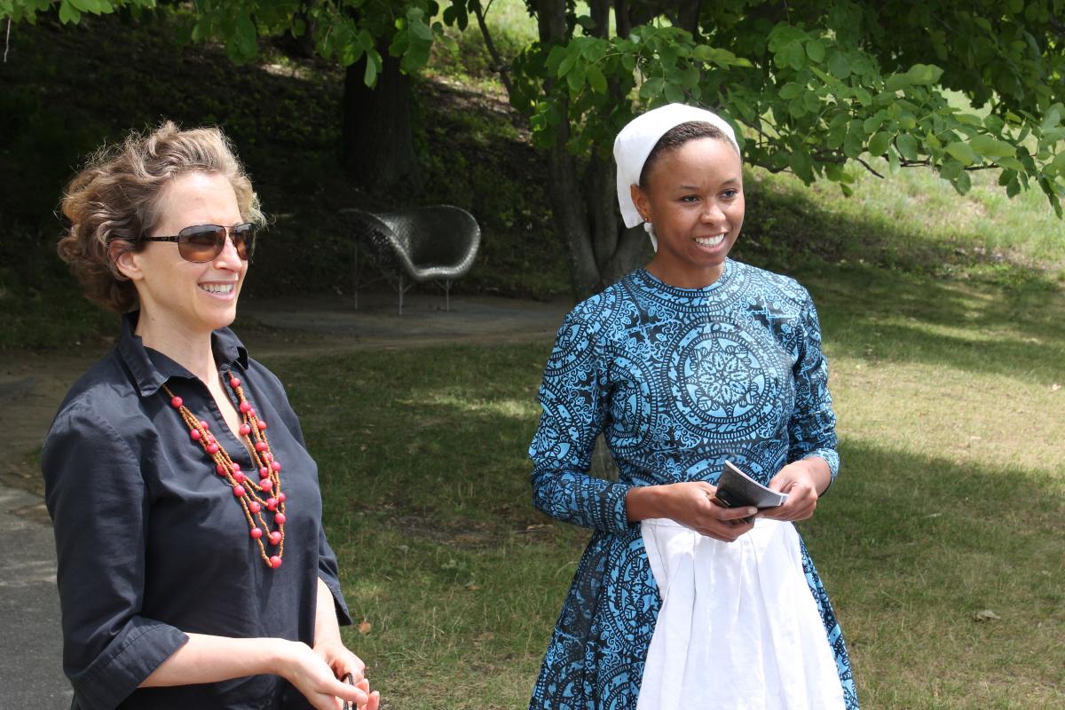 Victoria Lichtendorf, Marisa Williamson, <em>Wanderings and Wonderings with Sally Hemings</em>, Storm King Art Center, 2016