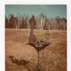 Sculpture group in the upper field of Smith&rsquo;s property at Bolton Landing, NY, c. 1967