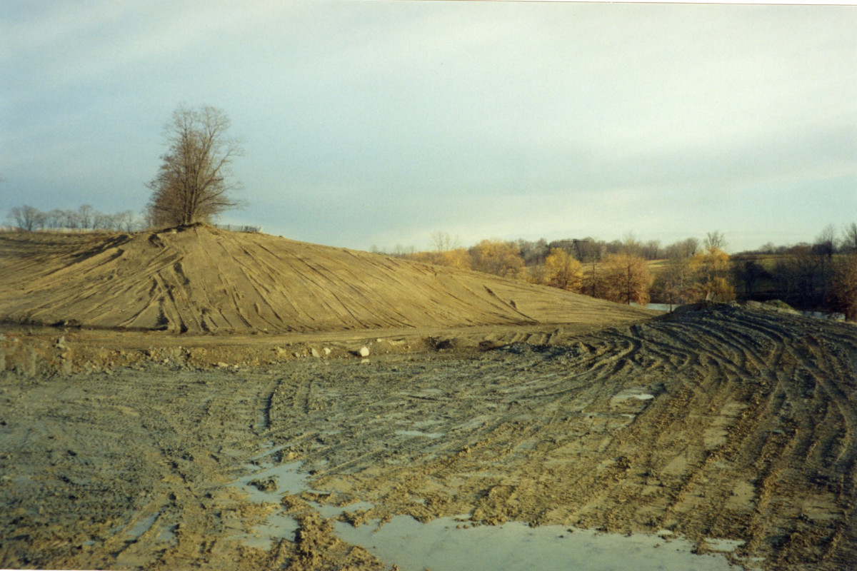 Gravel pit, Storm King Art Center, 1999