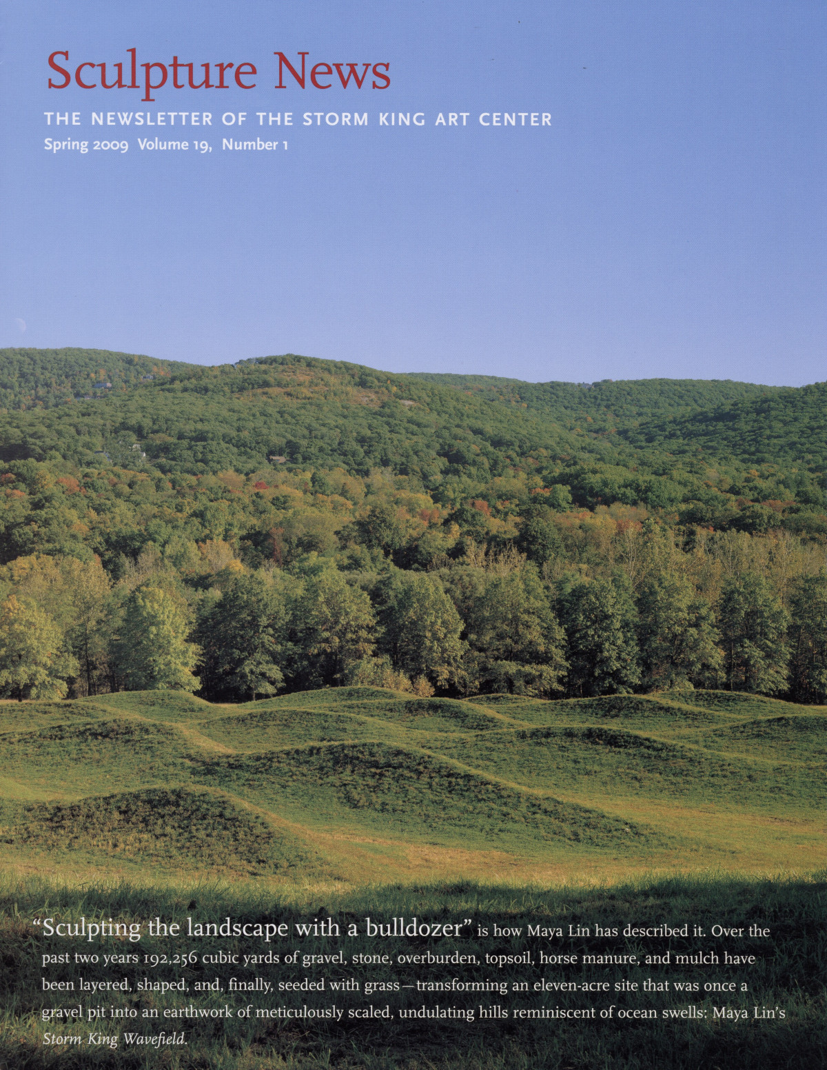 Storm King Art Center Newsletter, Spring 2009