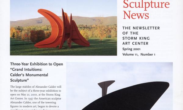 Storm King Art Center Newsletter, Spring 2001