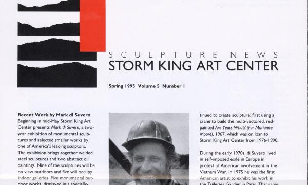 Storm King Art Center Newsletter, Spring 1995