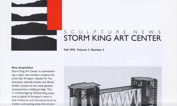 Storm King Art Center Newsletter, Fall 1992