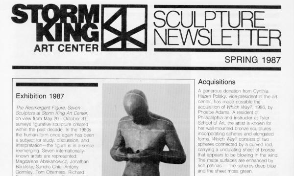 Storm King Art Center Newsletter, Spring 1987