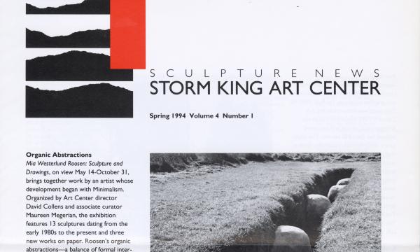 Storm King Art Center Newsletter, Spring 1994