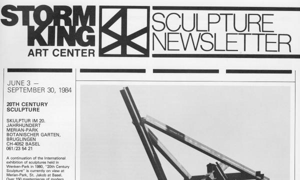 Storm King Art Center Newsletter, May - September 1984