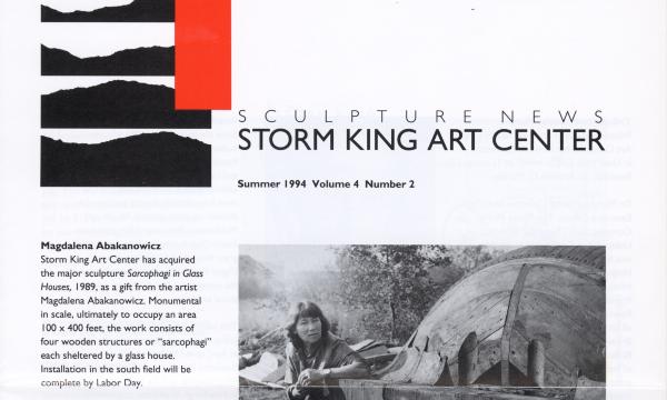 Storm King Art Center Newsletter, Summer 1994