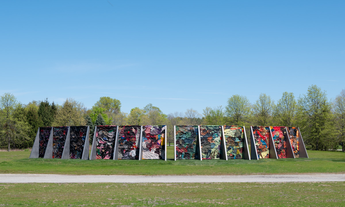 Kevin Beasley, PROSCENIUM| Rebirth / Growth: The Watch / Harvest / Dormancy: On Reflection (2024&ndash;25) (installation view, 2025)&nbsp;