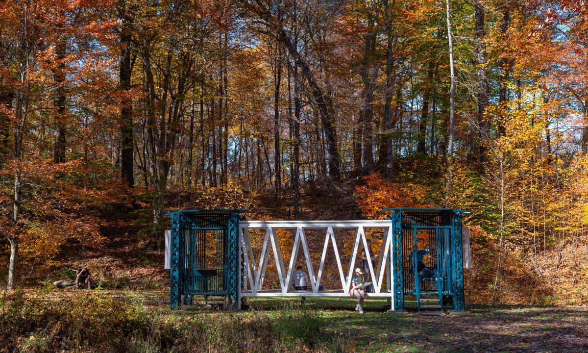 Gazebo for Two Anarchists: Gabriella Antolini and Alberto Antolini