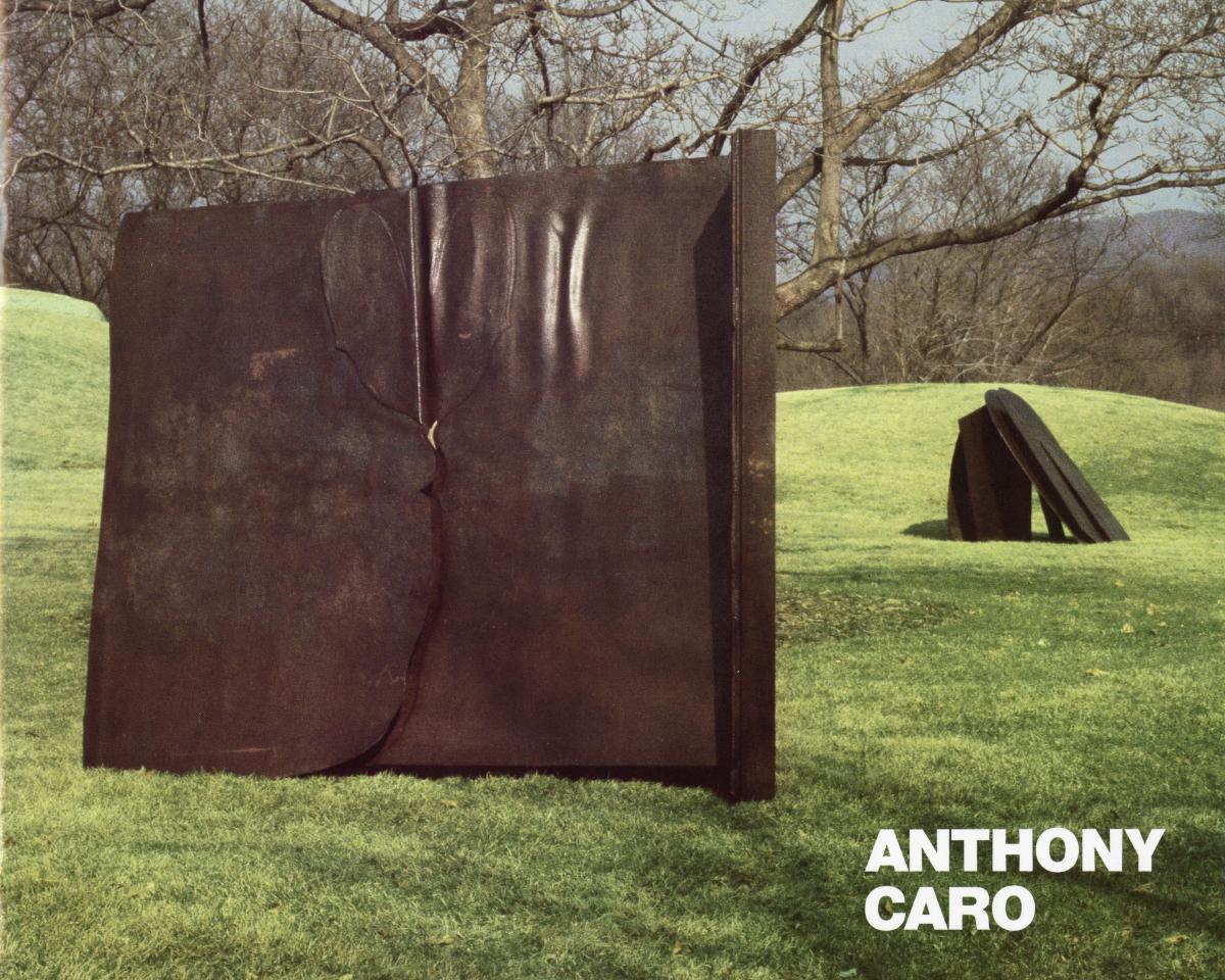 Anthony Caro, May 20-October 31, 1981, catalogue cover