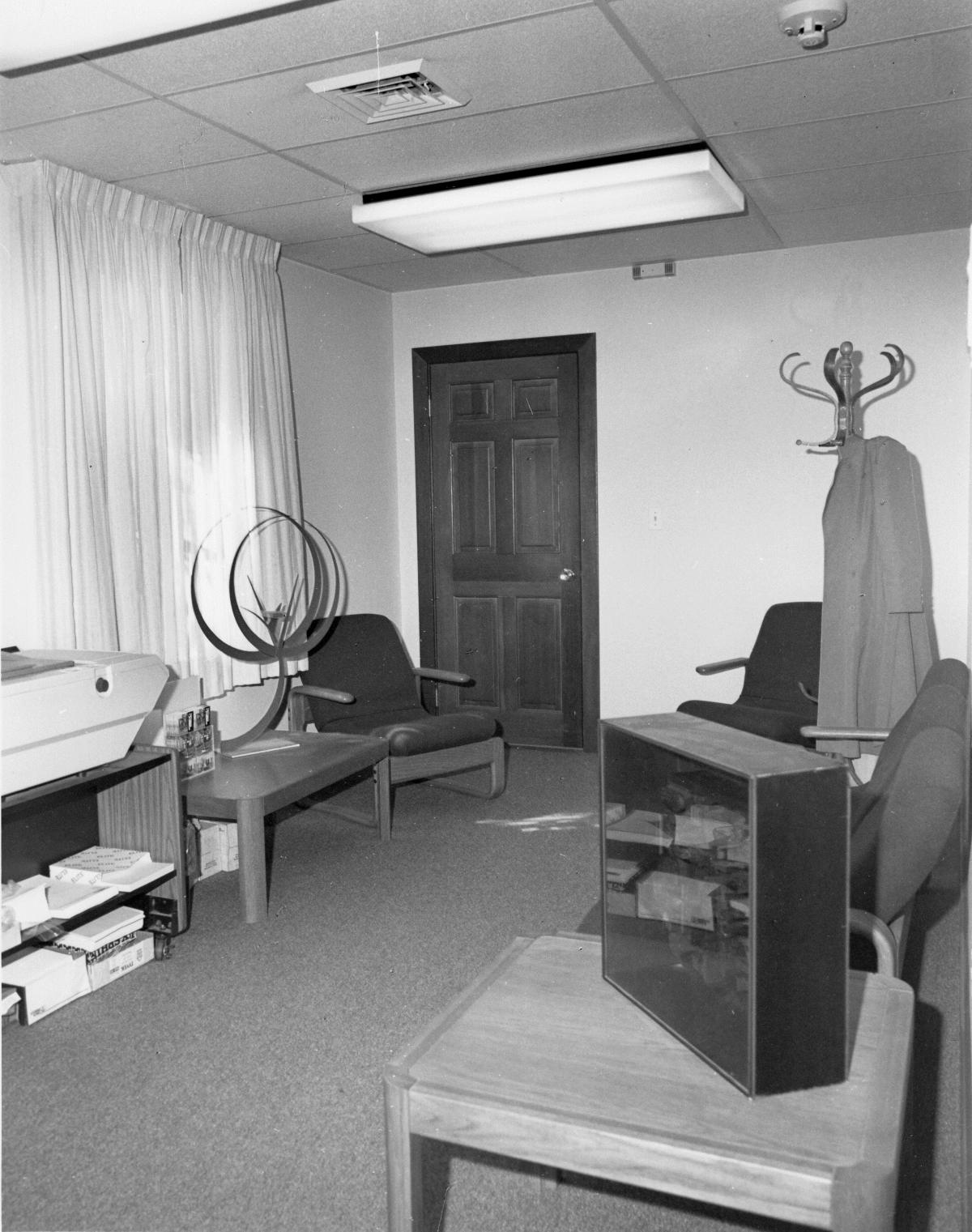 Office Reception area, Storm King Art Center, 1985