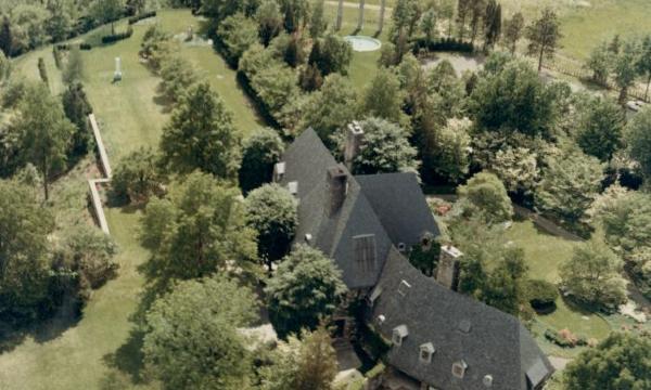Museum Hill, Storm King Art Center (aerial view, 1966)