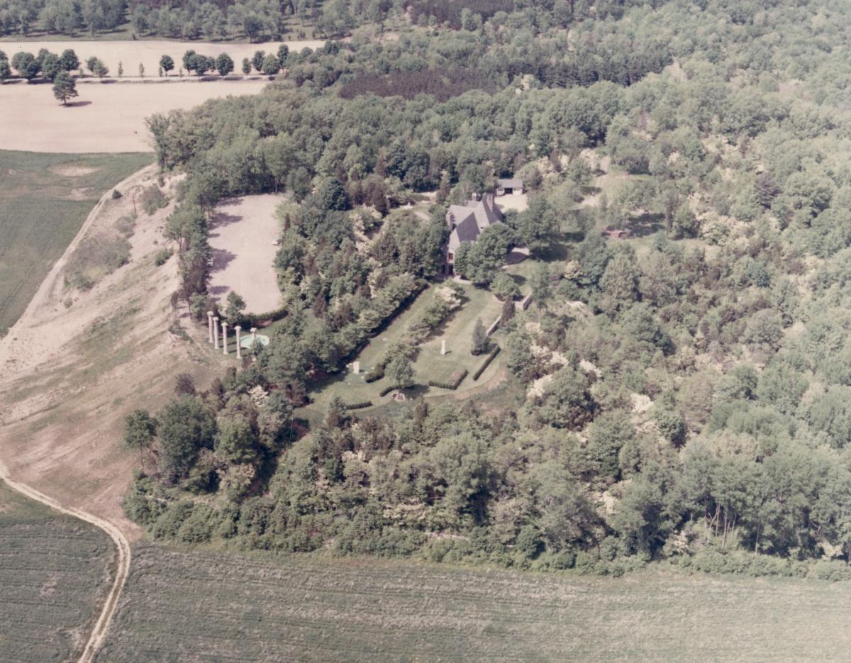 Aerial View, Storm King Art Center, 1966