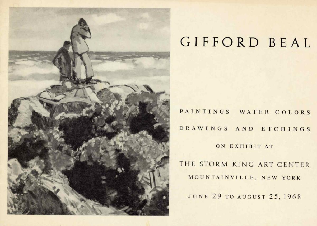 Gifford Beal, June 29-August 25, 1968, exhibition catalogue