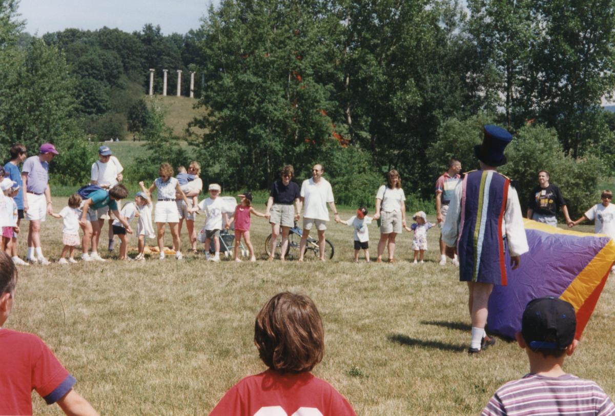 <i>Wandering About Art</i>, education program with Mike McNulty, 1997