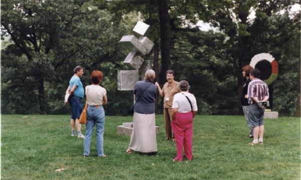 Visitors to Storm King Art Center, 1999