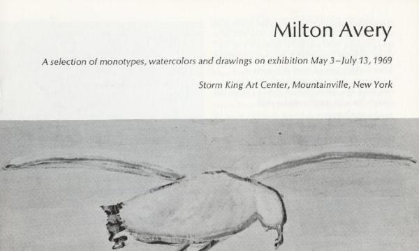 Milton Avery, May 3 – July 13, 1969, exhibition catalogue 